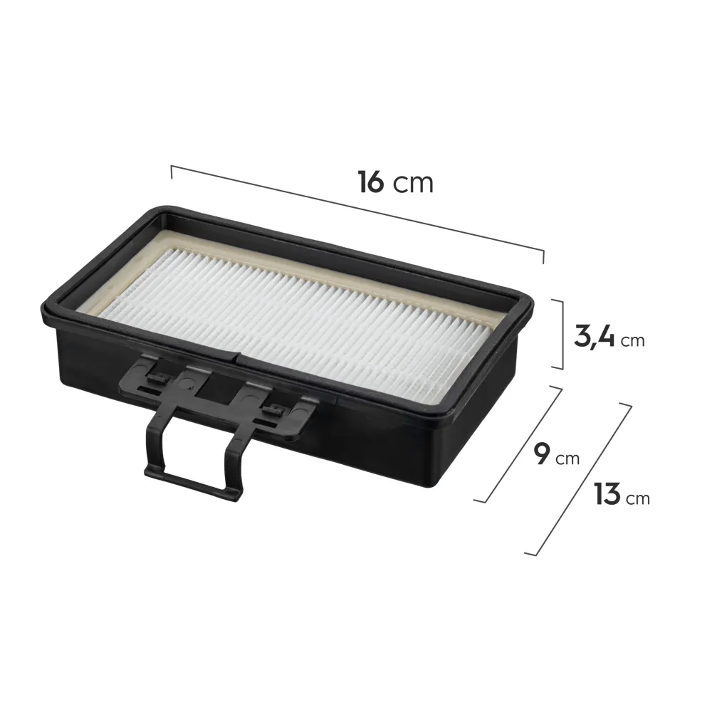 Conjunto de saída de ar do filtro HEPA para Aspirador de pó EAS30-31(HOFVC01) Electrolux