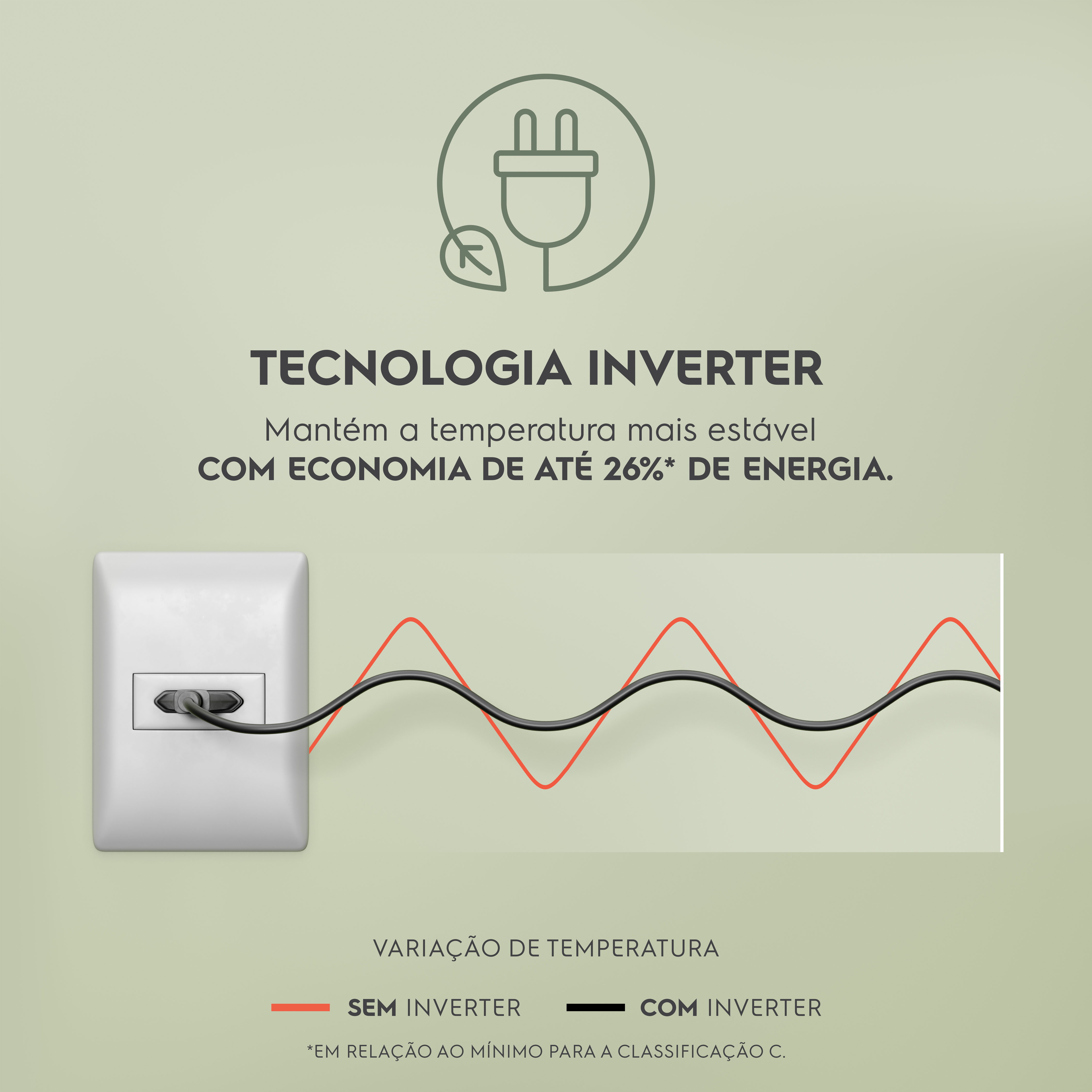 Geladeira Electrolux Frost Free Inverter 400L Efficient AutoSense e Rapid Freeze Inverse Black Inox Look (IB6B)