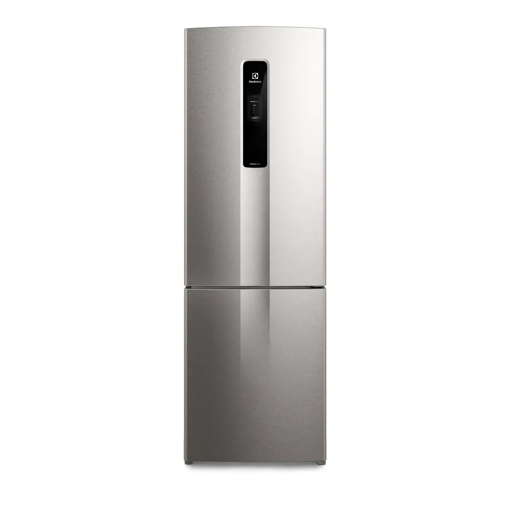 Geladeira Electrolux Frost Free Inverter 400L Efficient AutoSense e Rapid Freeze Inverse Inox Look (IB6S)