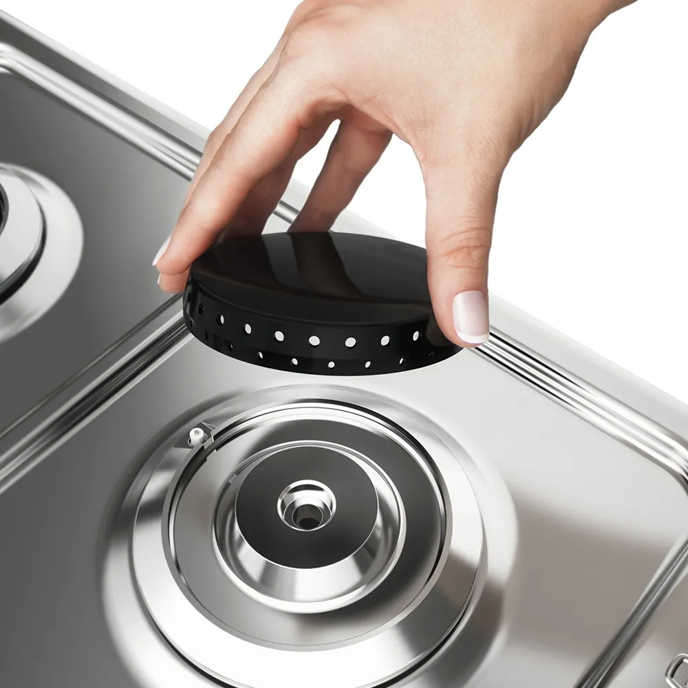 Fogão 4 Bocas Electrolux Prata com Vidro Interno Removível (52LXS)