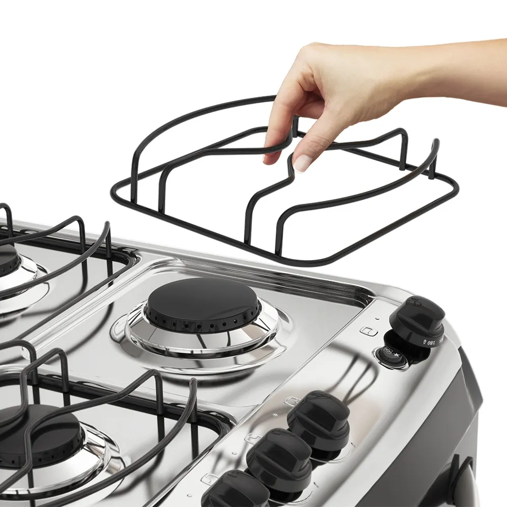 Fogão 4 Bocas Electrolux Branco com Vidro Interno Removível (52LBS)