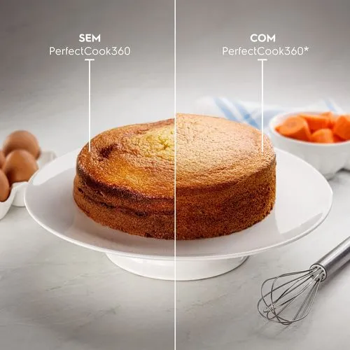 Forno de Embutir Electrolux Elétrico 50L Efficient com PerfectCook360 Preto (OE4EH)