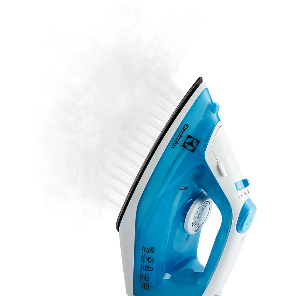 Ferro de Passar Roupa a Vapor e a Seco Electrolux Easyline com Base Antiaderente (SIE60)