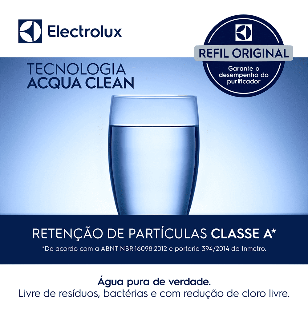 Kit Lâmpada UV para Purificador PA30G e PA31G + Filtro/Refil Original para Purificador de Água PA21G / PA26G / PA31G – Electrolux
