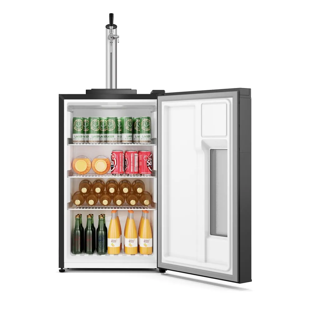 Cervejeira Home Bar Electrolux Frost Free 100L com Torre de Chopp e Barril Mini Keg 5L (EB10K)