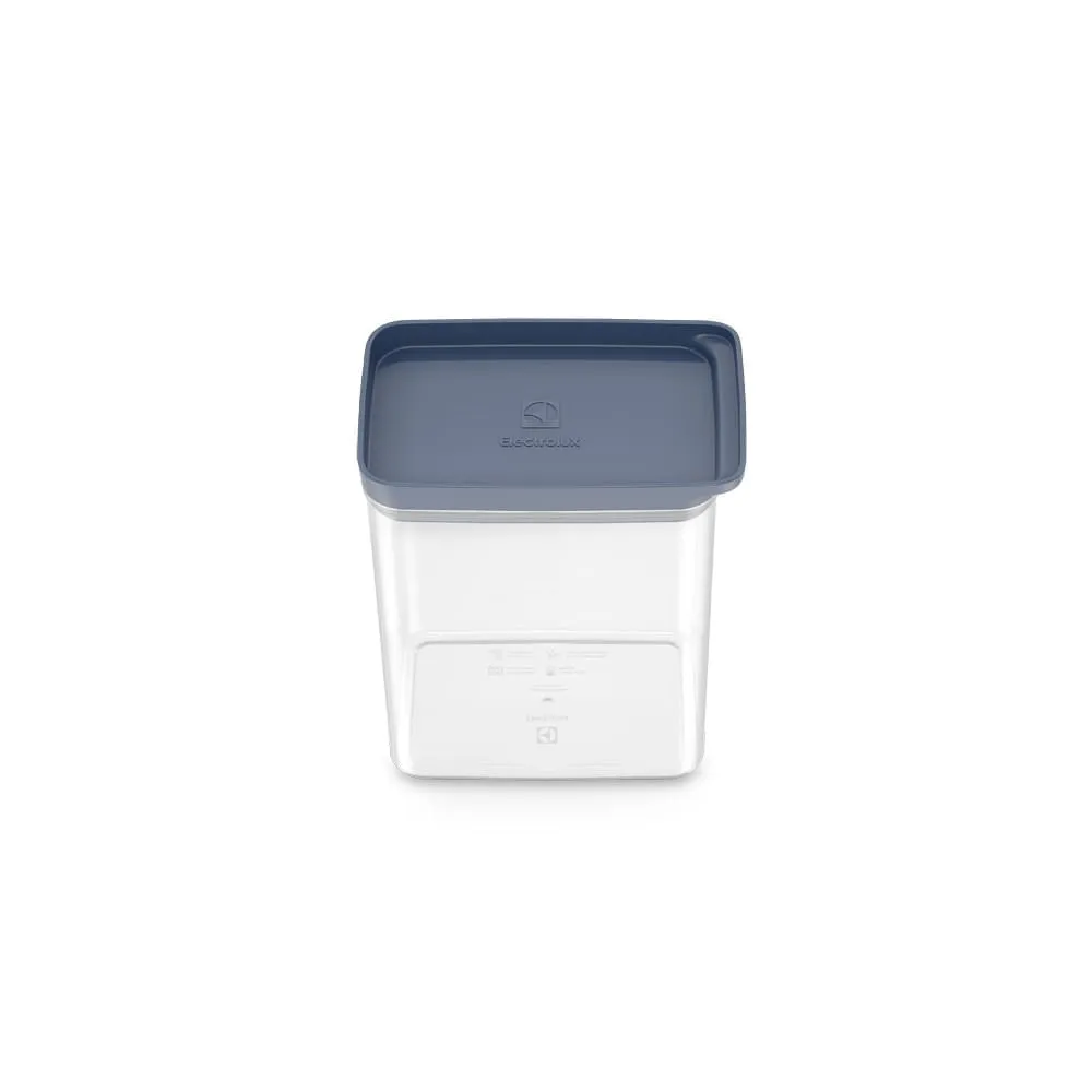 Kit Pote Hermético Organizador Modular 1,75L + Limpa Máquina de Lavar Roupas 200ml + Revitalizador de Tecidos 20ml para Máquina de Lavar Electrolux