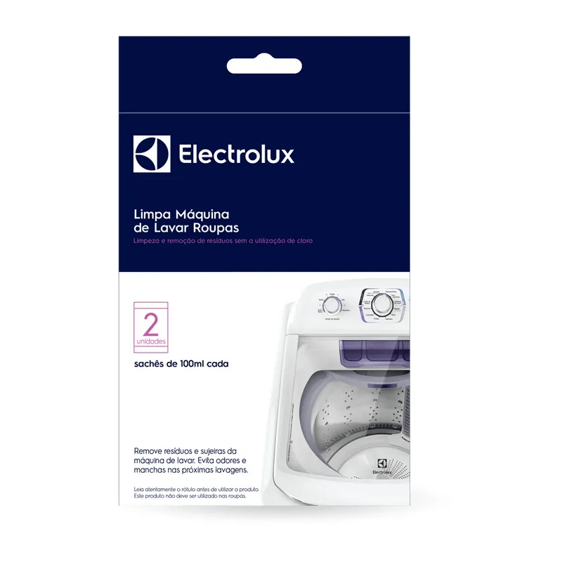 Limpa Máquina de Lavar Roupas + Limpa Inox + Limpa Vidro, Vitrocerâmico + Limpa Forno, Grill Electrolux