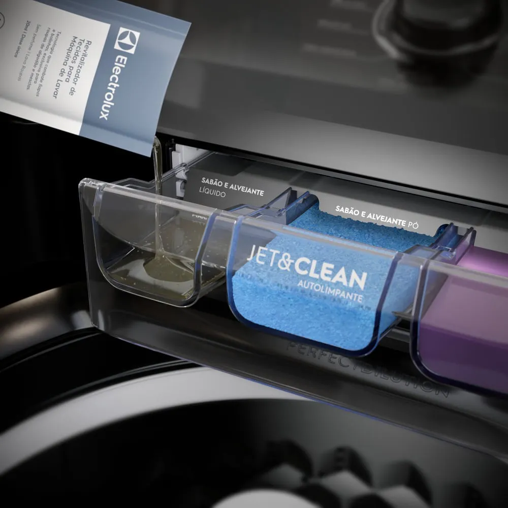 Revitalizador de Tecidos Electrolux 20ml para Máquina de Lavar